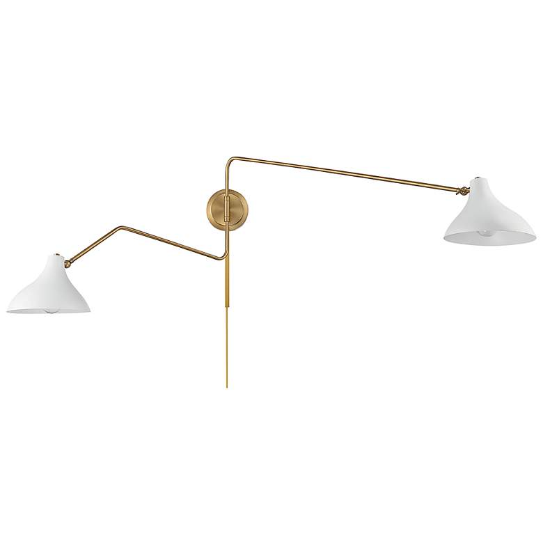 Image 3 Savoy House Jaxson 20 1/2" High Natural Brass 2-Light Sconce more views
