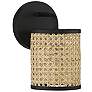 Thumbnail2 of Savoy House Jaylar 9" High Matte Black Wall Sconce more views