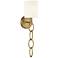 Savoy House Joffree 24 1/2" High Warm Brass 1-Light Wall Sconce