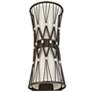 3_Savoy House Joliet 14" High Rumba 2-Light Wall Sconce more views