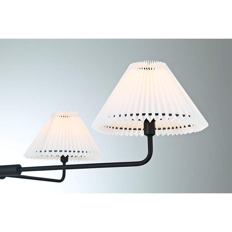 Image 3 Savoy House Kelsey 41" Wide Matte Black 4-Light Chandelier more views
