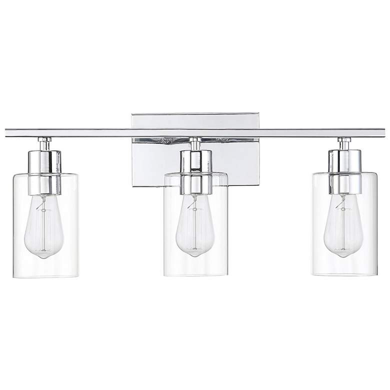 Image 3 Savoy House Lambert 22"W Polished Chrome 3-Light Bath Light more views