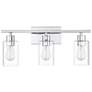 3_Savoy House Lambert 22"W Polished Chrome 3-Light Bath Light more views
