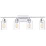 1_Savoy House Lambert 31"W Polished Chrome 4-Light Bath Light