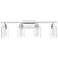 Savoy House Lambert 31"W Polished Chrome 4-Light Bath Light