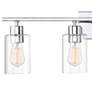 2_Savoy House Lambert 31"W Polished Chrome 4-Light Bath Light more views