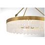 6_Savoy House Landon 27" Wide Warm Brass Integrated LED Pendant more views