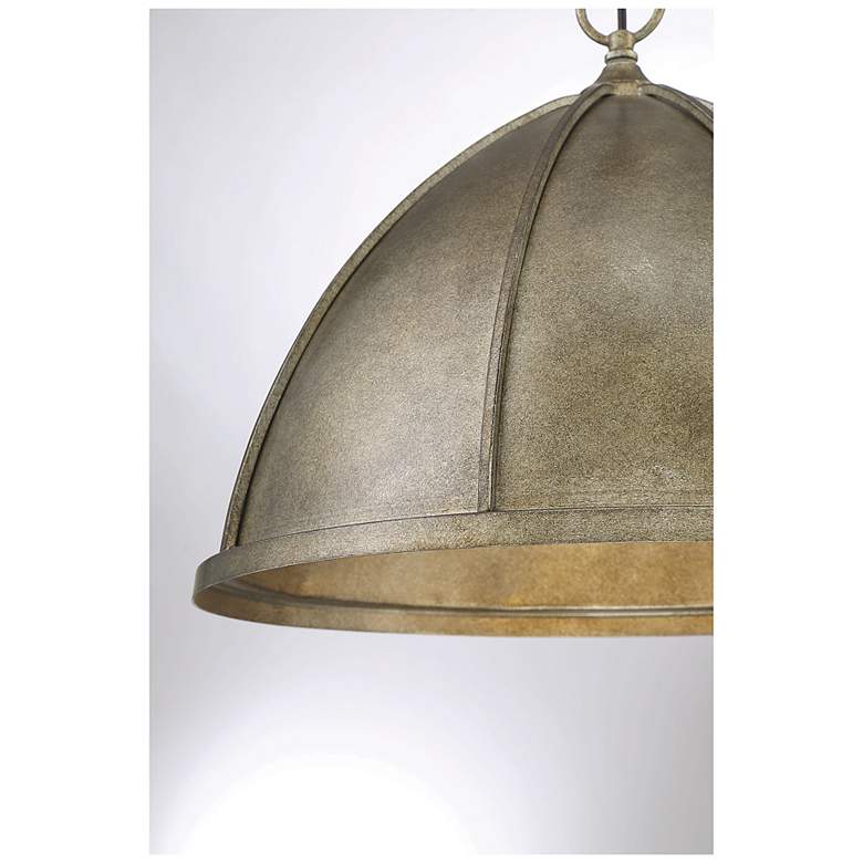 Image 6 Savoy House Laramie 18" Wide Chelsea Gold 1-Light Pendant more views