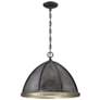 Thumbnail2 of Savoy House Laramie 18" Wide Chelsea Walnut 1-Light Pendant more views