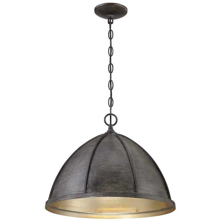 Image 4 Savoy House Laramie 18" Wide Chelsea Walnut 1-Light Pendant more views