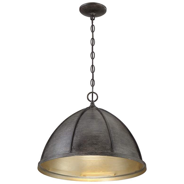 Image 5 Savoy House Laramie 18" Wide Chelsea Walnut 1-Light Pendant more views