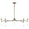 Savoy House Laramie 43" Wide Chelsea Gold 5-Light Chandelier