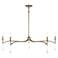 Savoy House Laramie 43" Wide Chelsea Gold 5-Light Chandelier