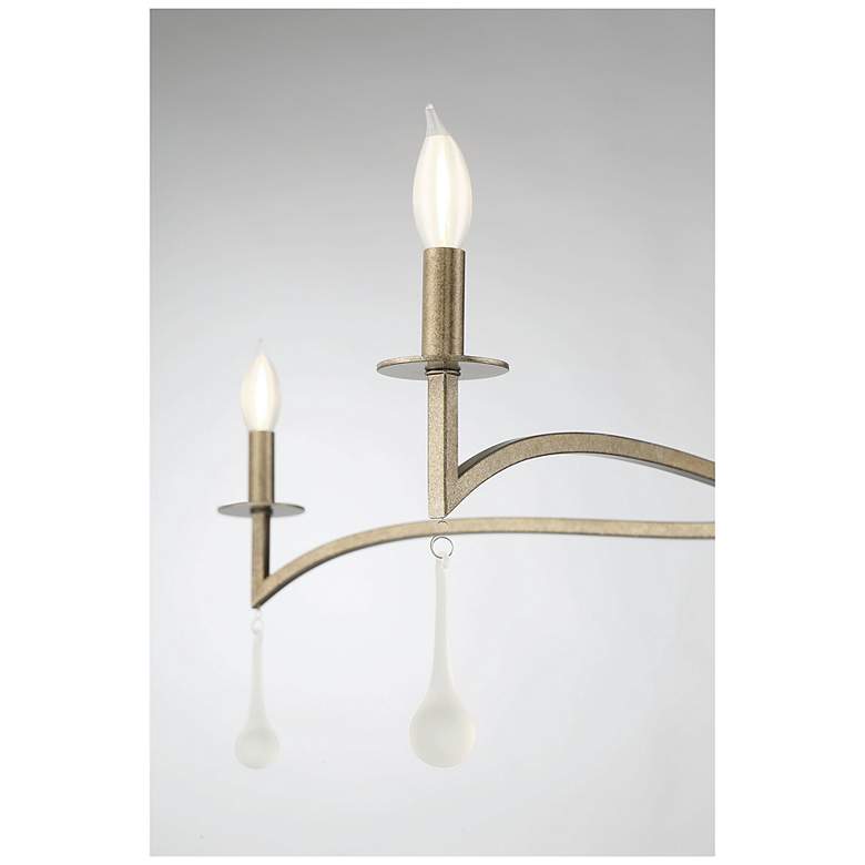 Image 7 Savoy House Laramie 43" Wide Chelsea Gold 5-Light Chandelier more views
