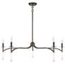 Thumbnail2 of Savoy House Laramie 43" Wide Chelsea Walnut 5-Light Chandelier more views