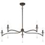 Thumbnail3 of Savoy House Laramie 43" Wide Chelsea Walnut 5-Light Chandelier more views