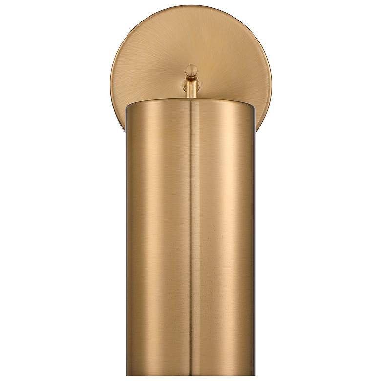 Image 4 Savoy House Lio 12" High Noble Brass Wall Sconce more views
