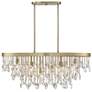 2_Savoy House Livorno 36" Noble Brass and Crystal 8-Light Chandelier