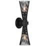 4_Savoy House Longfellow 20"H Matte Black 2-Light Wall Sconce more views