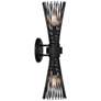5_Savoy House Longfellow 20"H Matte Black 2-Light Wall Sconce more views