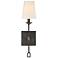 Savoy House Lorainne 17 1/2" High Oxidized Black Wall Sconce