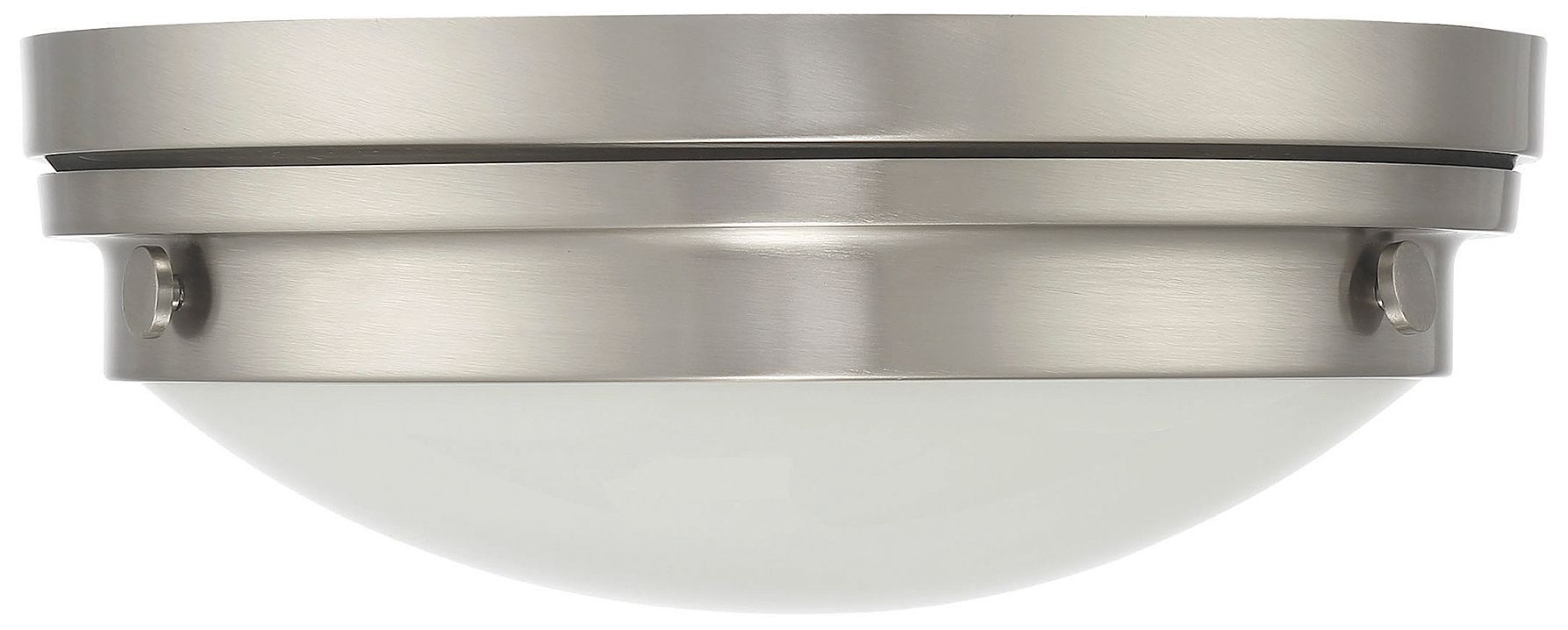Image 2 Savoy House Lucerne 13 1/4" Wide Satin Nickel Ceiling Light more views