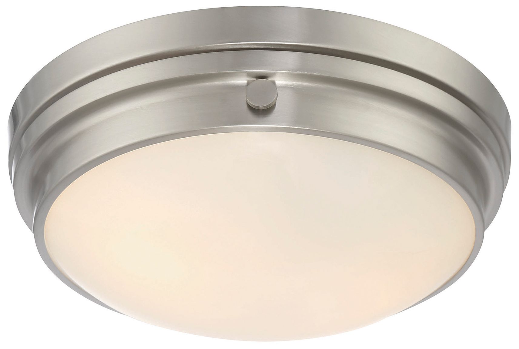 Image 5 Savoy House Lucerne 13 1/4" Wide Satin Nickel Ceiling Light more views