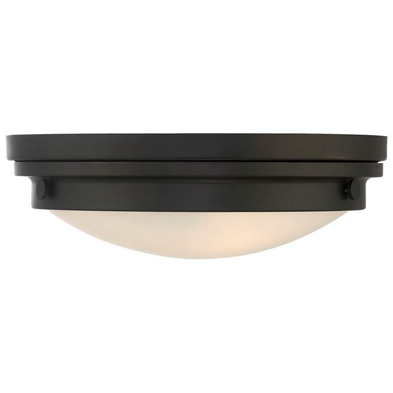 Image 1 Savoy House Lucerne 13 1/4"W English Bronze Ceiling Light