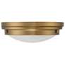 Thumbnail2 of Savoy House Lucerne 15" Wide Warm Brass Ceiling Light more views