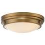 Thumbnail3 of Savoy House Lucerne 15" Wide Warm Brass Ceiling Light more views