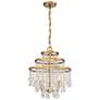 4_Savoy House Luna 16"W Warm Brass 3-Light 3-Tier Chandelier more views
