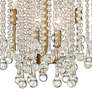 3_Savoy House Luna 20"W Warm Brass Crystal 4-Light Chandelier more views
