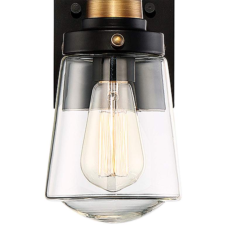 Image 2 Savoy House Macauley 20 3/4" High Black Outdoor Wall Light more views