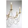 6_Savoy House Mariposa 60" Wide Warm Brass 10-Light Chandelier more views