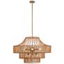 2_Savoy House Medlock 32"W Burnished Brass Outdoor Chandelier
