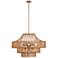 Savoy House Medlock 32"W Burnished Brass Outdoor Chandelier