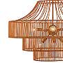 3_Savoy House Medlock 32"W Burnished Brass Outdoor Chandelier more views