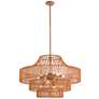 6_Savoy House Medlock 32"W Burnished Brass Outdoor Chandelier more views