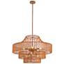 7_Savoy House Medlock 32"W Burnished Brass Outdoor Chandelier more views