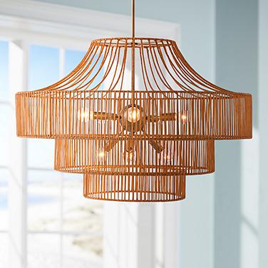 Savoy House Medlock 32"W Burnished Brass Outdoor Chandelier