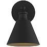 4_Savoy House Meridian 10" high Matte Black Wall Sconce more views