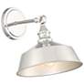 Savoy House Meridian 10" High Polished Nickel Wall Sconce