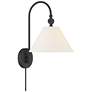 1_Savoy House Meridian 10" Wide Matte Black 1-Light Wall Sconce