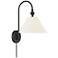 Savoy House Meridian 10" Wide Matte Black 1-Light Wall Sconce