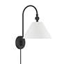 3_Savoy House Meridian 10" Wide Matte Black 1-Light Wall Sconce more views