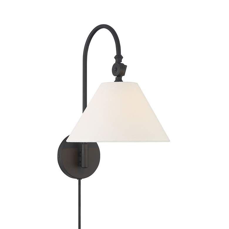 Image 5 Savoy House Meridian 10" Wide Matte Black 1-Light Wall Sconce more views