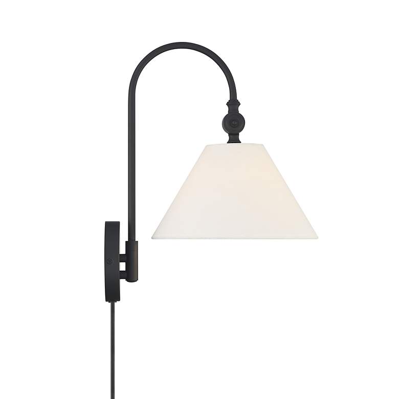 Image 6 Savoy House Meridian 10" Wide Matte Black 1-Light Wall Sconce more views