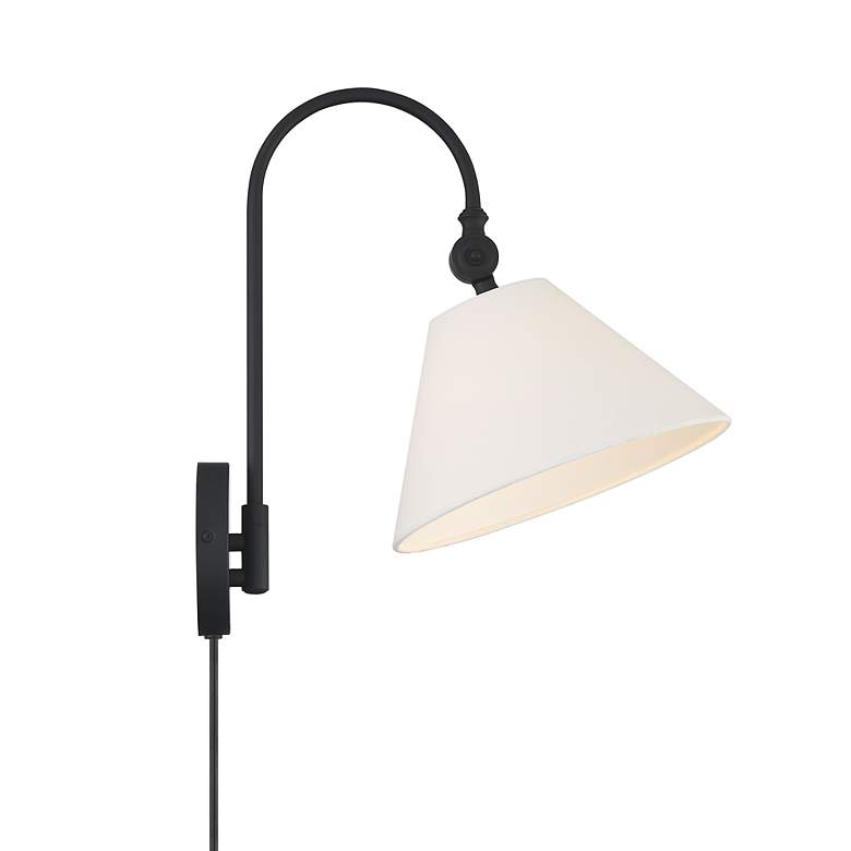 Image 7 Savoy House Meridian 10" Wide Matte Black 1-Light Wall Sconce more views