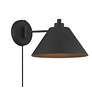 Savoy House Meridian 10" Wide Matte Black 1-Light Wall Sconce