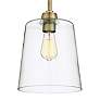 Thumbnail2 of Savoy House Meridian 10" Wide Natural Brass 1-Light Ceiling Light more views